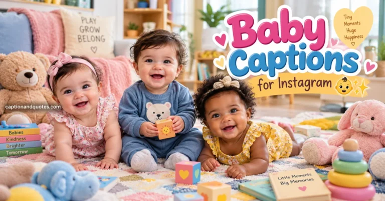 Baby captions for Instagram