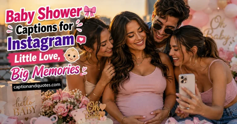 aby Shower Captions for Instagram