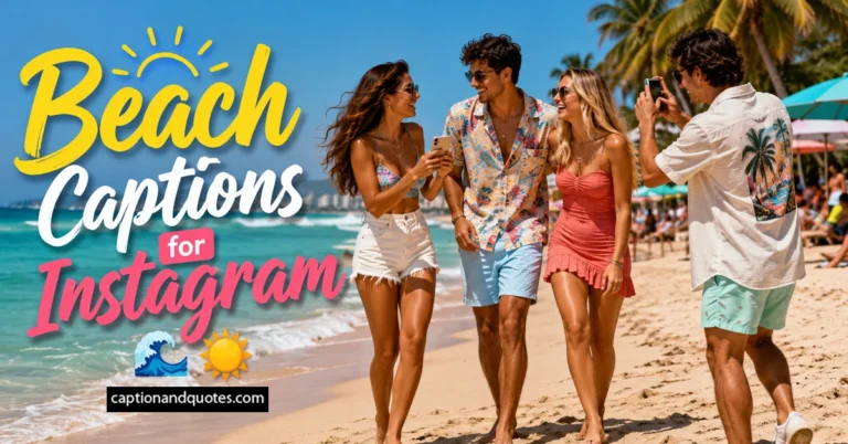 Beach Captions for Instagram