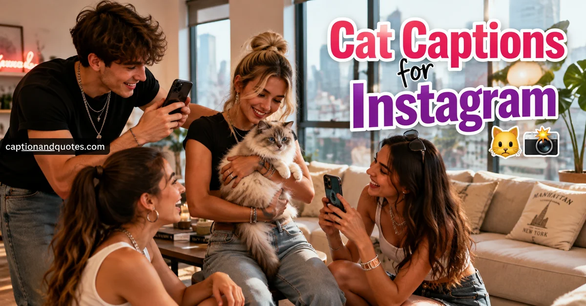 Cat Captions for Instagram