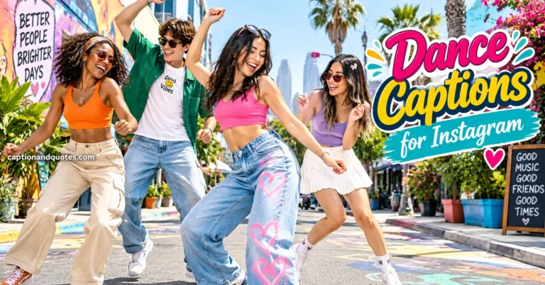 Dance Captions for Instagram