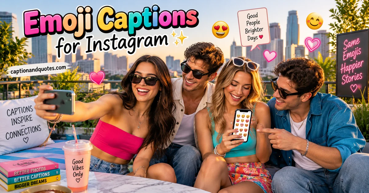 Emoji Captions for Instagram