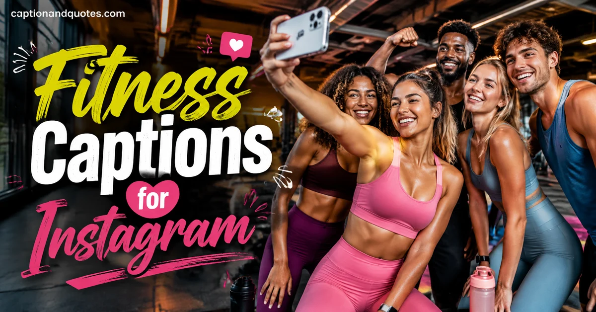 Fitness Captions for Instagram