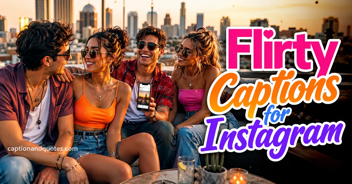 Flirty Captions for Instagram