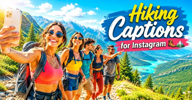 Hiking Captions for Instagram