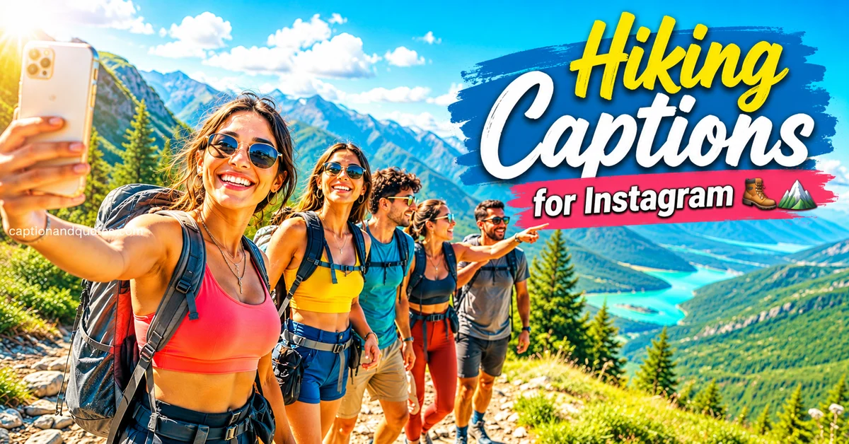 Hiking Captions for Instagram
