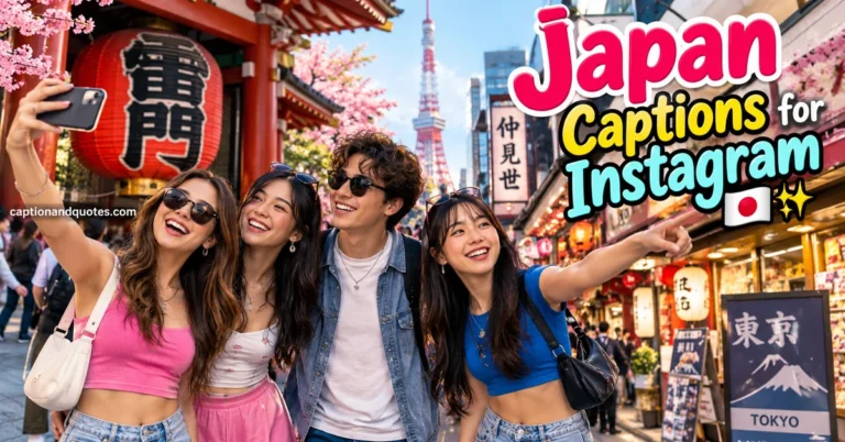 Japan Captions for Instagram
