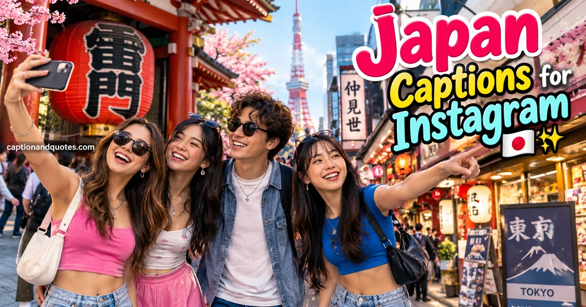 Japan Captions for Instagram