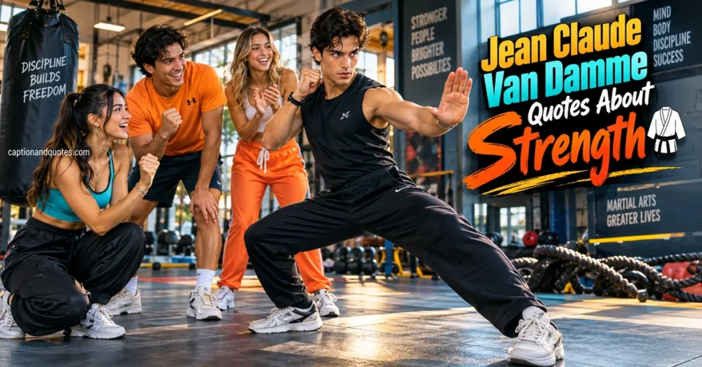 Jean Claude Van Damme Quotes About Discipline 