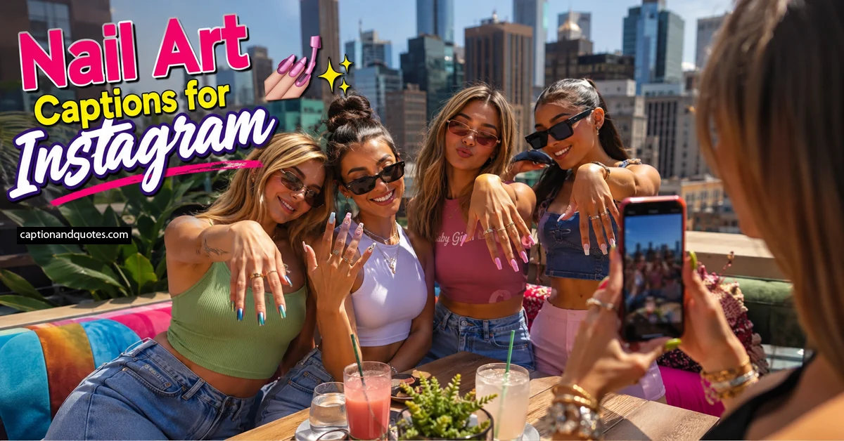 Nail Art Captions For Instagram