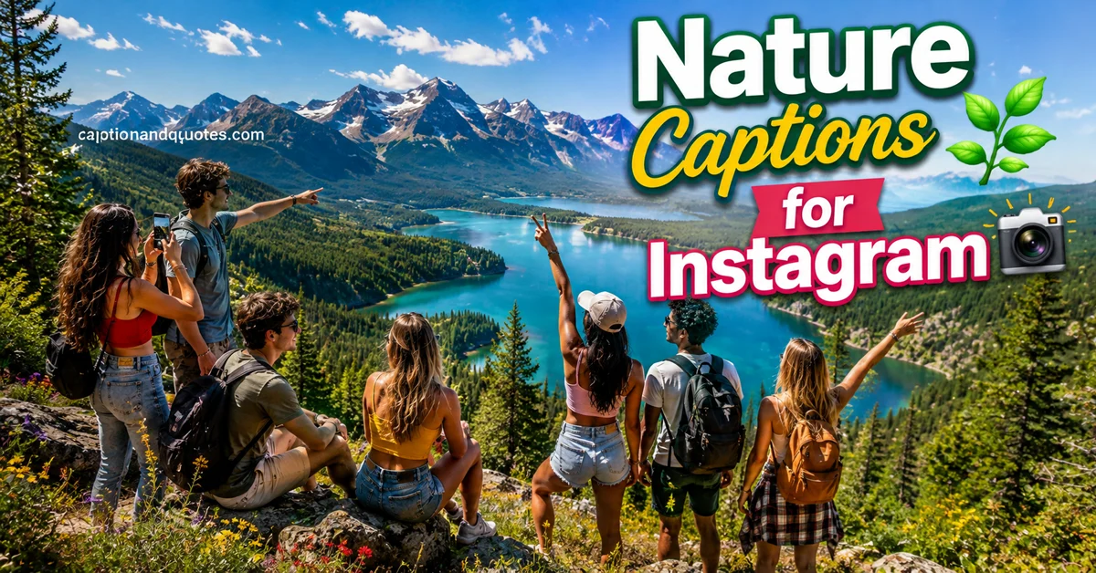 Nature Captions for Instagram
