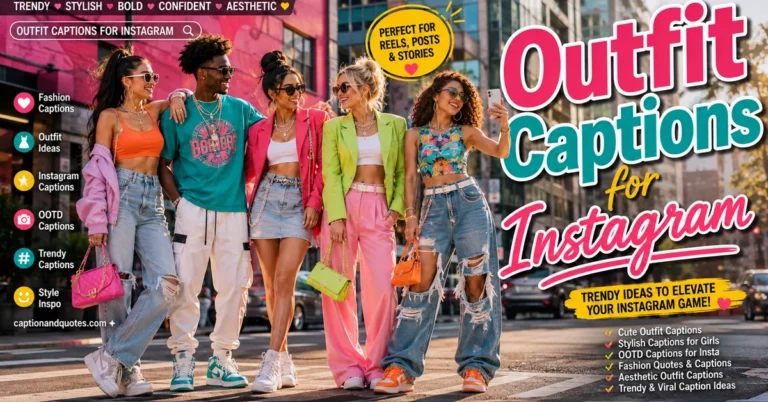 Outfit Captions for Instagram