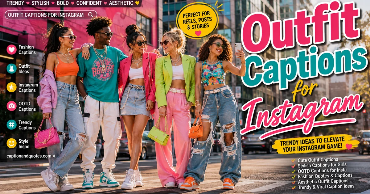 Outfit Captions for Instagram