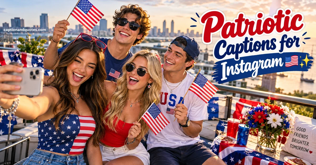 Patriotic Captions for Instagram