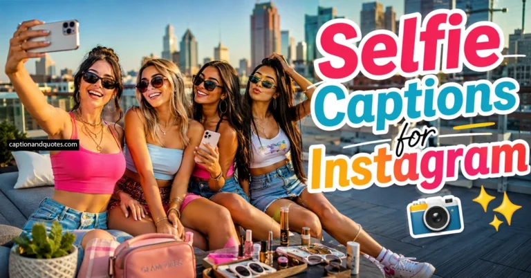 Selfie Captions for Instagram