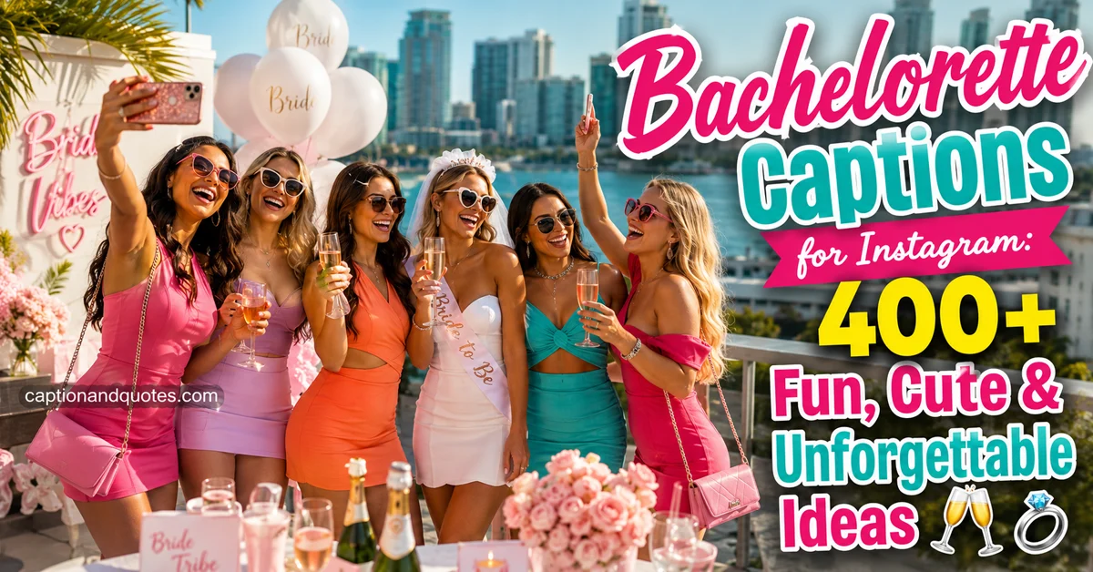 Bachelorette Captions for Instagram