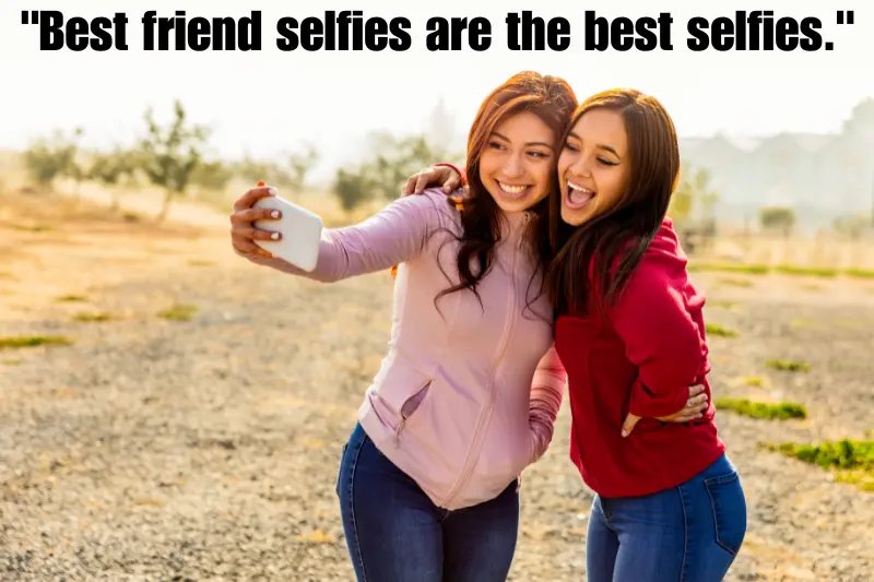 best friend selfies are the best selfies. 