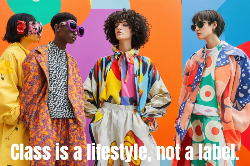 class is a lifestyle, not a label. 