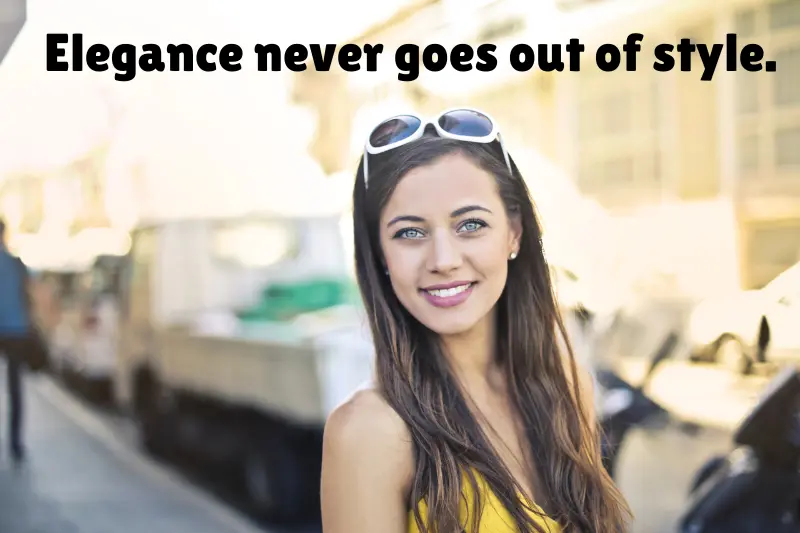 elegance never goes out of style. 