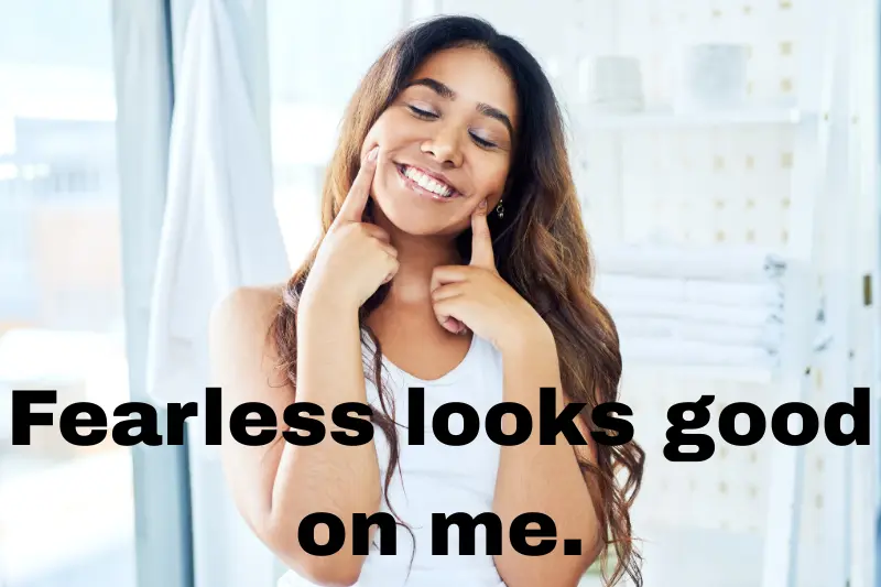 fearless looks good on me.