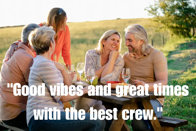 good vibes and great times with the best crew. 