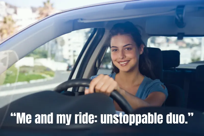 “me and my ride unstoppable duo.”