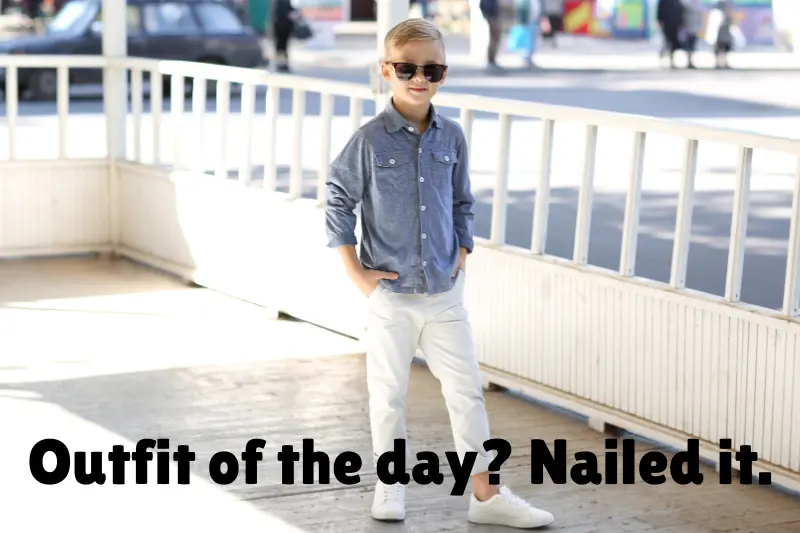 outfit of the day nailed it. 