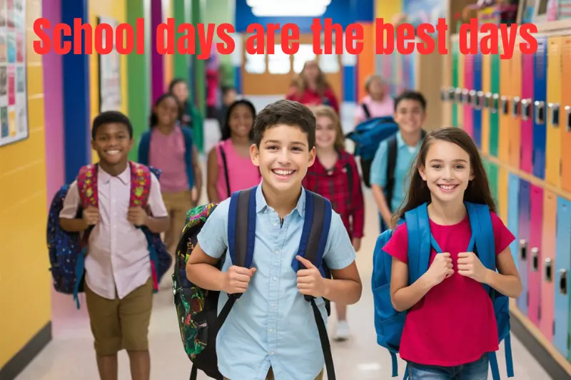 school days are the best days