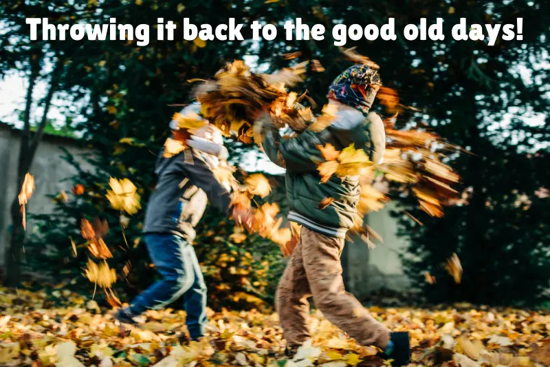 throwing it back to the good old days!