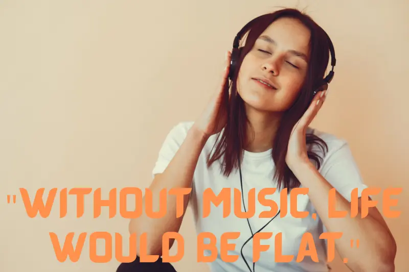 without music, life would be flat.